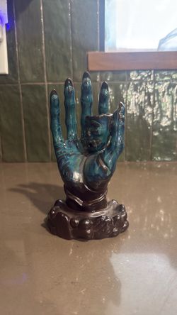 Ceramic back flow incense burner
