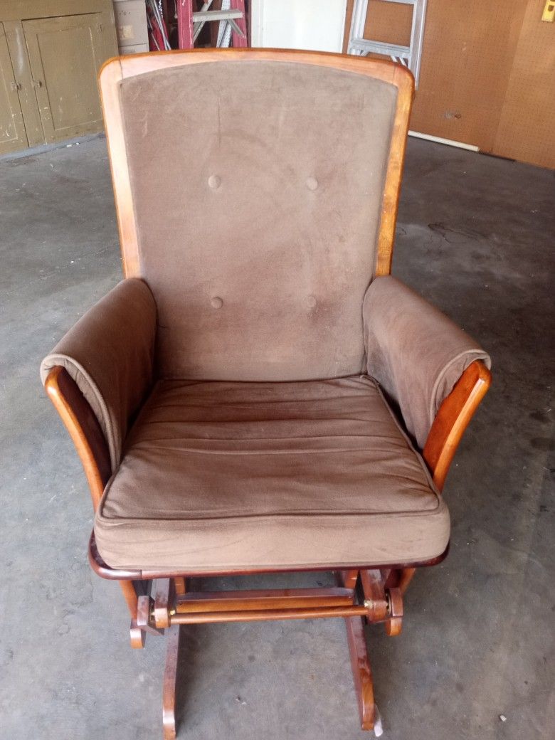 Vintage Cushion Rocking Chair