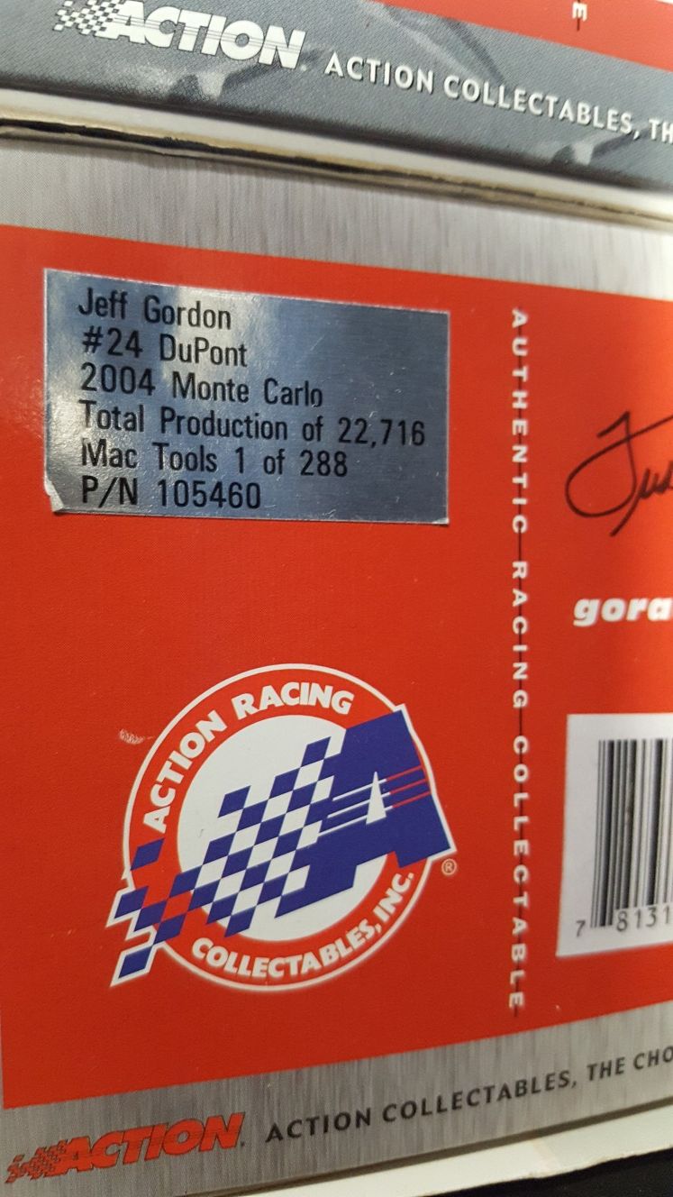Jeff Gordon Action Racing Collectibles Die Cast