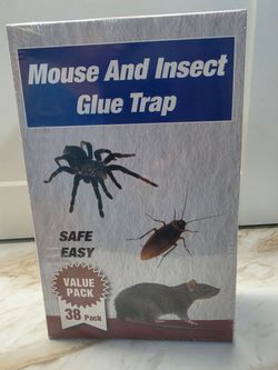 Mause and insect glue trap