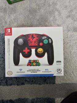 Switch Mario Gamecube Controller