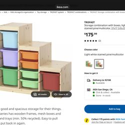 IKEA storage bins