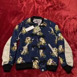 Bape Tiger Print Bomber Jacket 