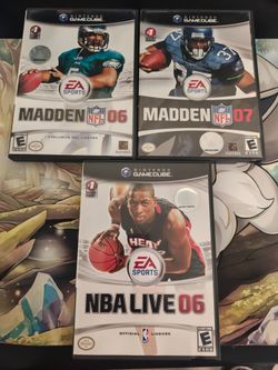 Nintendo GameCube EA Sports Games Bundle