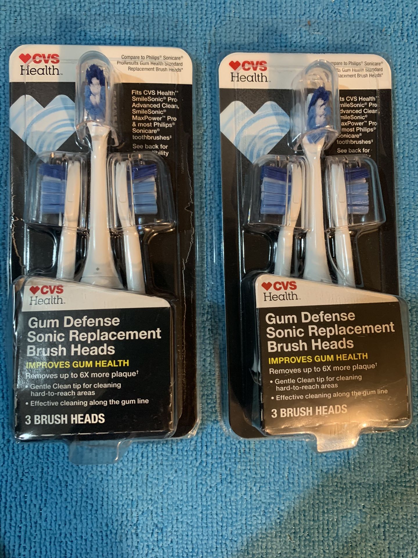 Sonic replacement brush heads