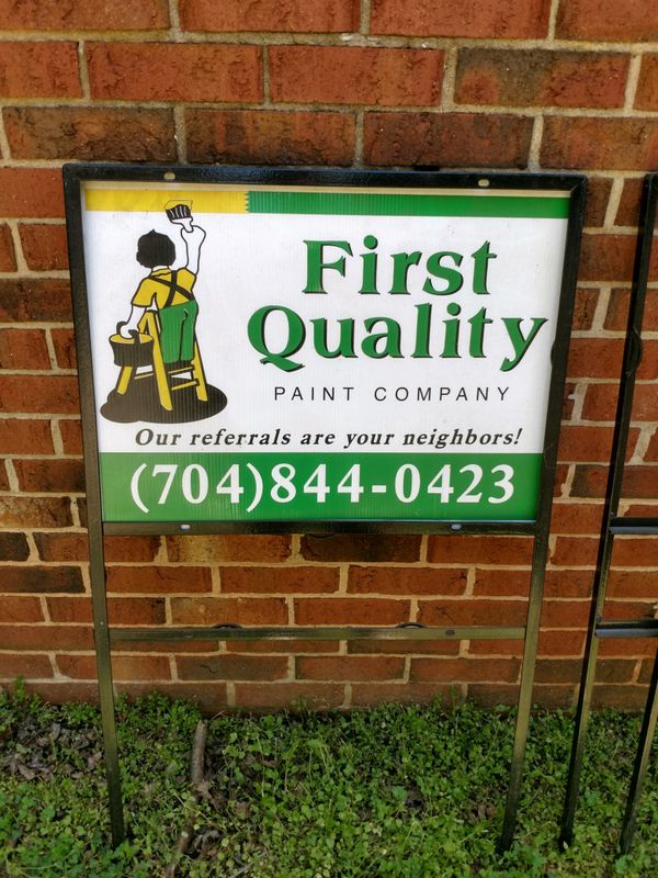 4 Heavy duty yard signs for Sale in Charlotte, NC OfferUp