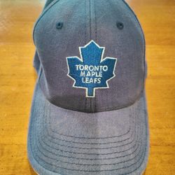 Toronto Maple Leafs blue baseball hat, 1 size fits all, American Needle