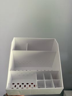 White Plastic Organizer