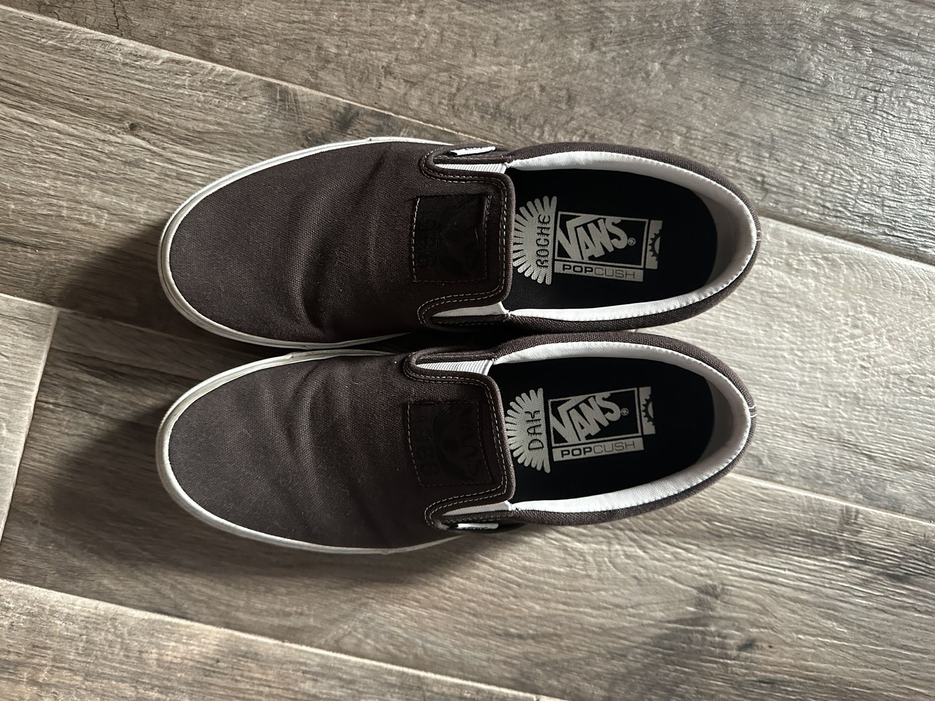 Brown Dak Roche Collab Vans. Amazing Condition. Worn Once. Men’s Size 10