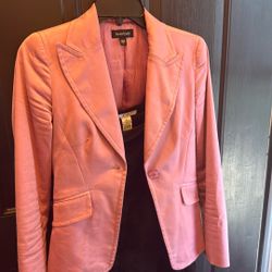 Beautiful BEBE  Pink Jacket Size 4 