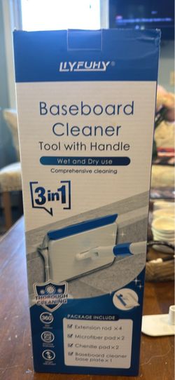 Baseboard cleaner 3 in 1