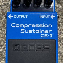 Boss CS3 Compression Sustainer Pedal