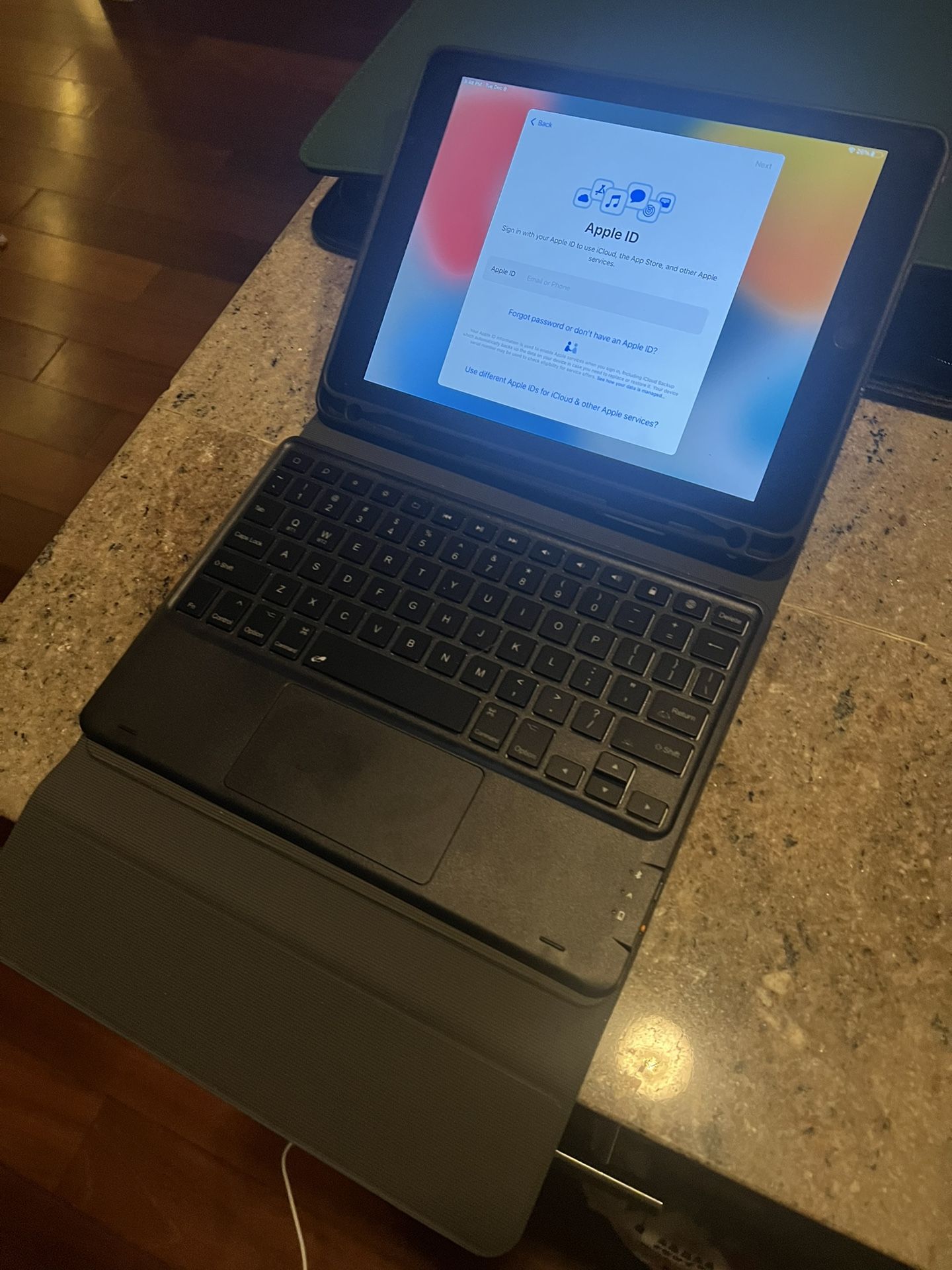 iPad Air 2 w/case and keyboard