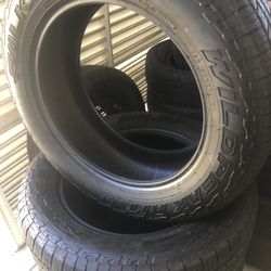 265 60 R 20” Faulken Wildpeak AT3Wa 2022l Off 2023 Tundra. Used But Still Good For A Few Years. $300