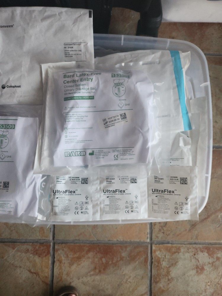 Urinary Drainage Baga And  Male External Catheters