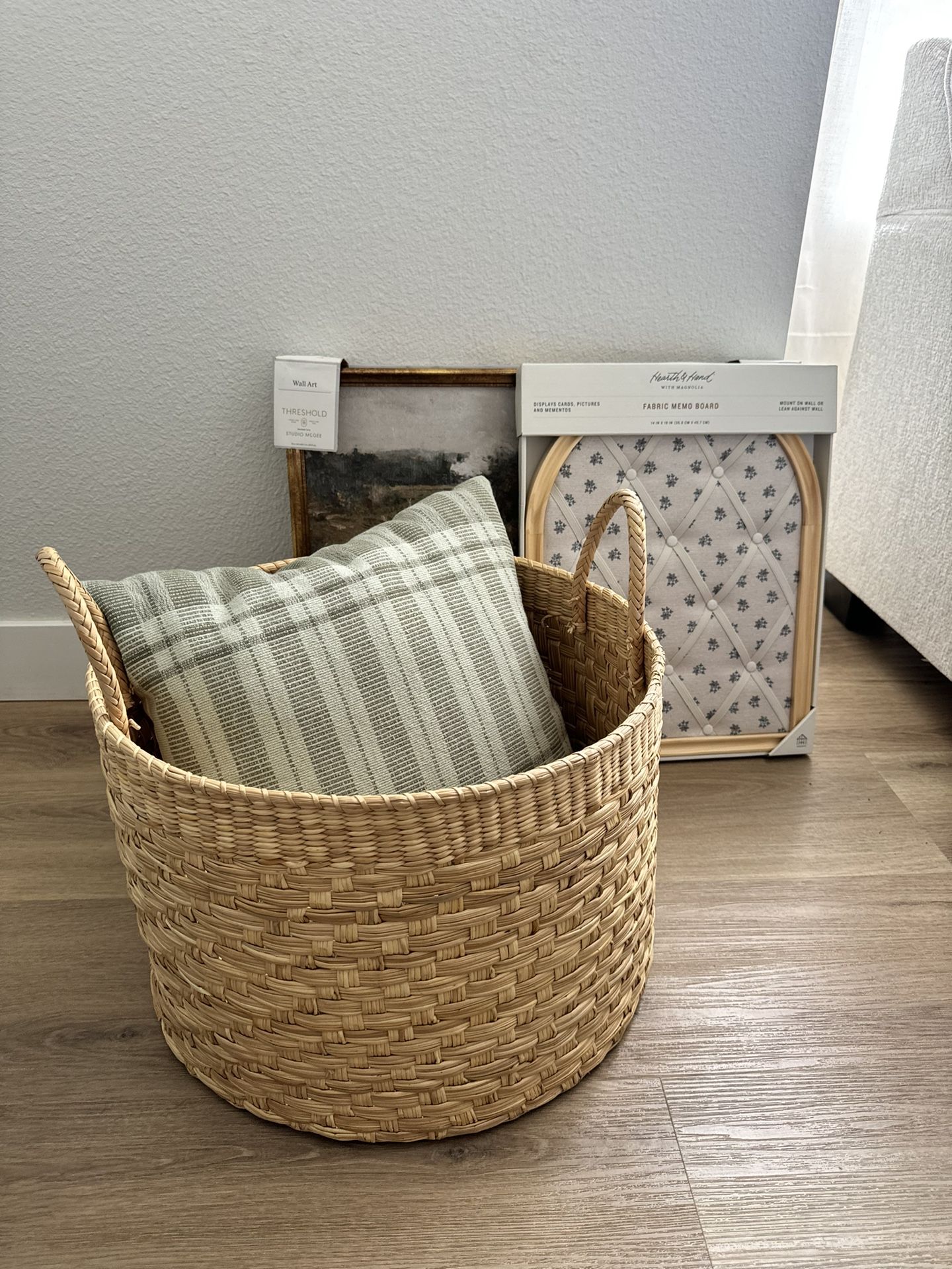 Hearth & hand Large Woven Basket