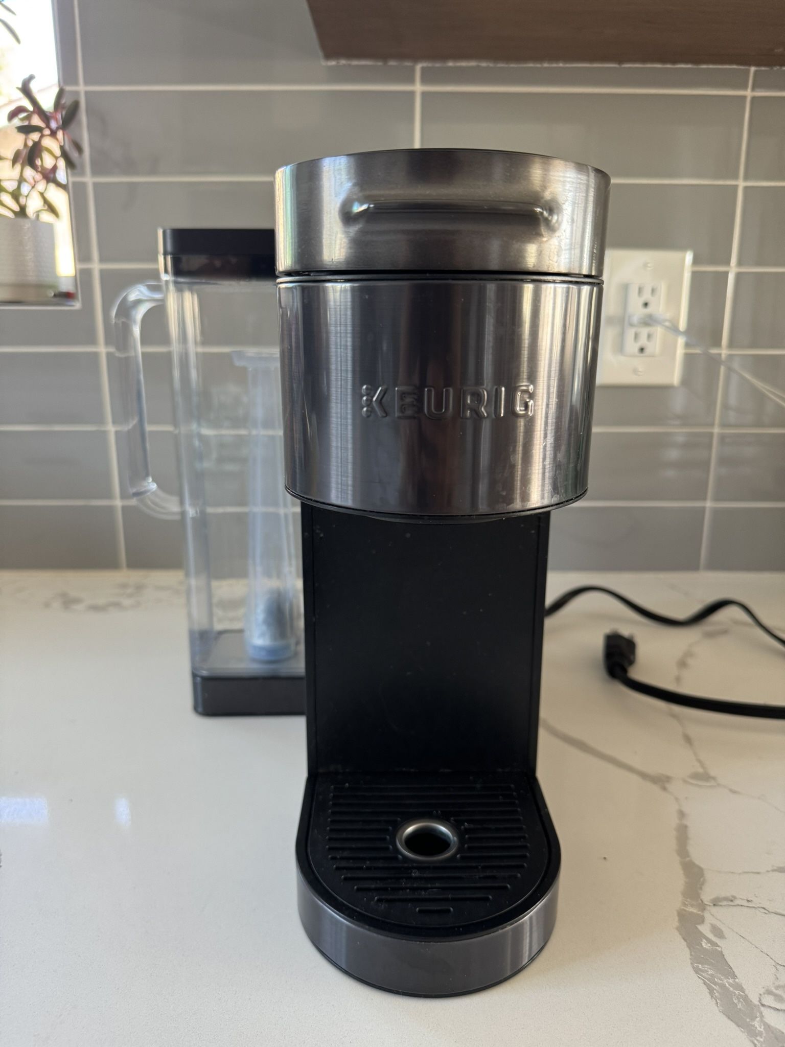 K-Supreme Plus Stainless Steel Single Serve Coffee Maker