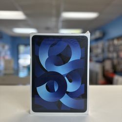 iPad Air 5th Gen M1 64GB Blue New Sealed With Apple Care Till Mar 2025