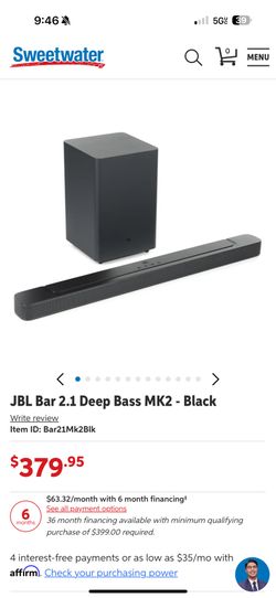 Home Theater Surround System