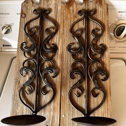 Wooden Candle Holder