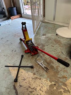 Pro-Craft Hydraulic 2 ton Floor Jack Red