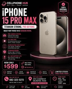 Apple iphone 15 Pro max unlocked