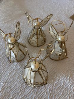 Christmas ornaments - vintage angels