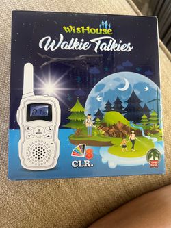 New WisHouse Walkie Talkies