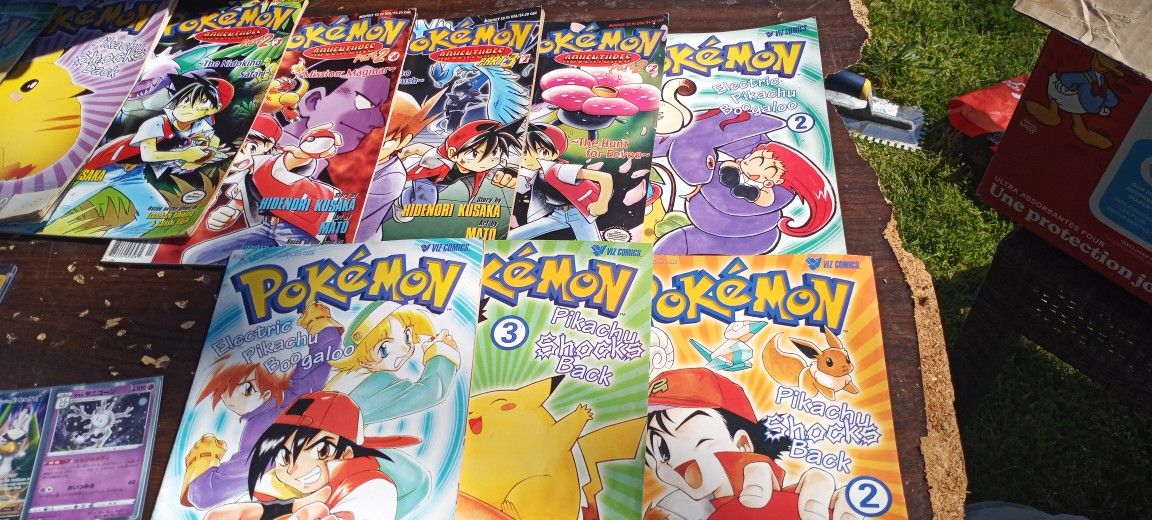 Pokemon Cards And Comics *RARE*