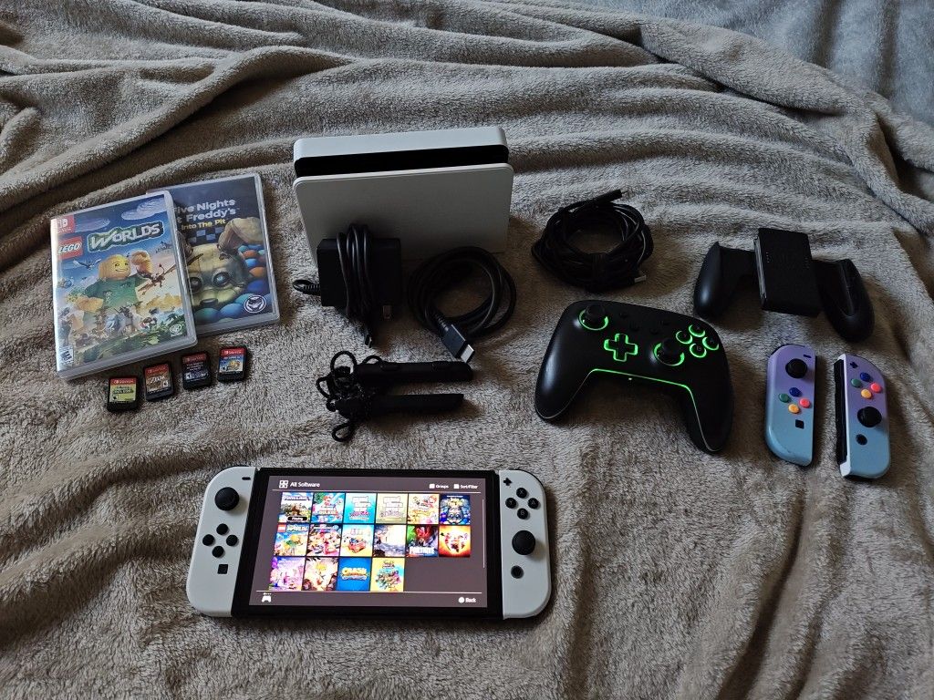 Nintendo Switch OLED with Dock & Joycons