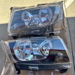 11-13 Jeep Grand Cherokee Headlights Luces Faros Calaveras Micas Faroles Headlamps 