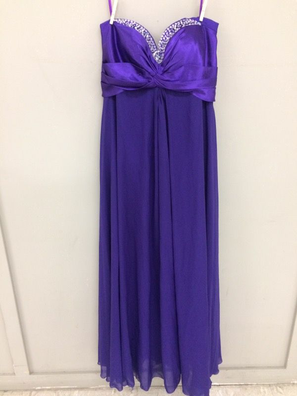 Sz 12 +/_ corset back formal/prom dress/gown