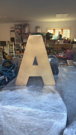 Letter A Wall Decoration 
