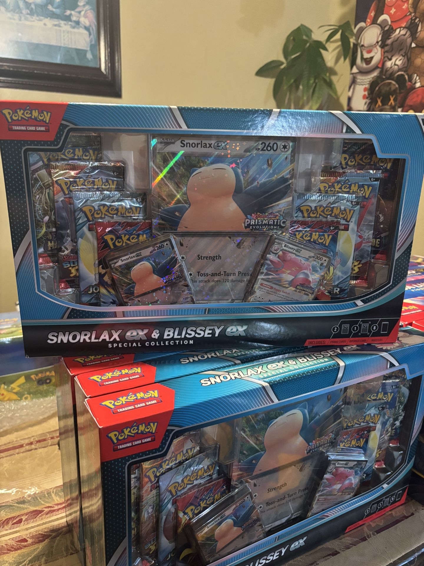 Snorlax Ex & Blissey Ex