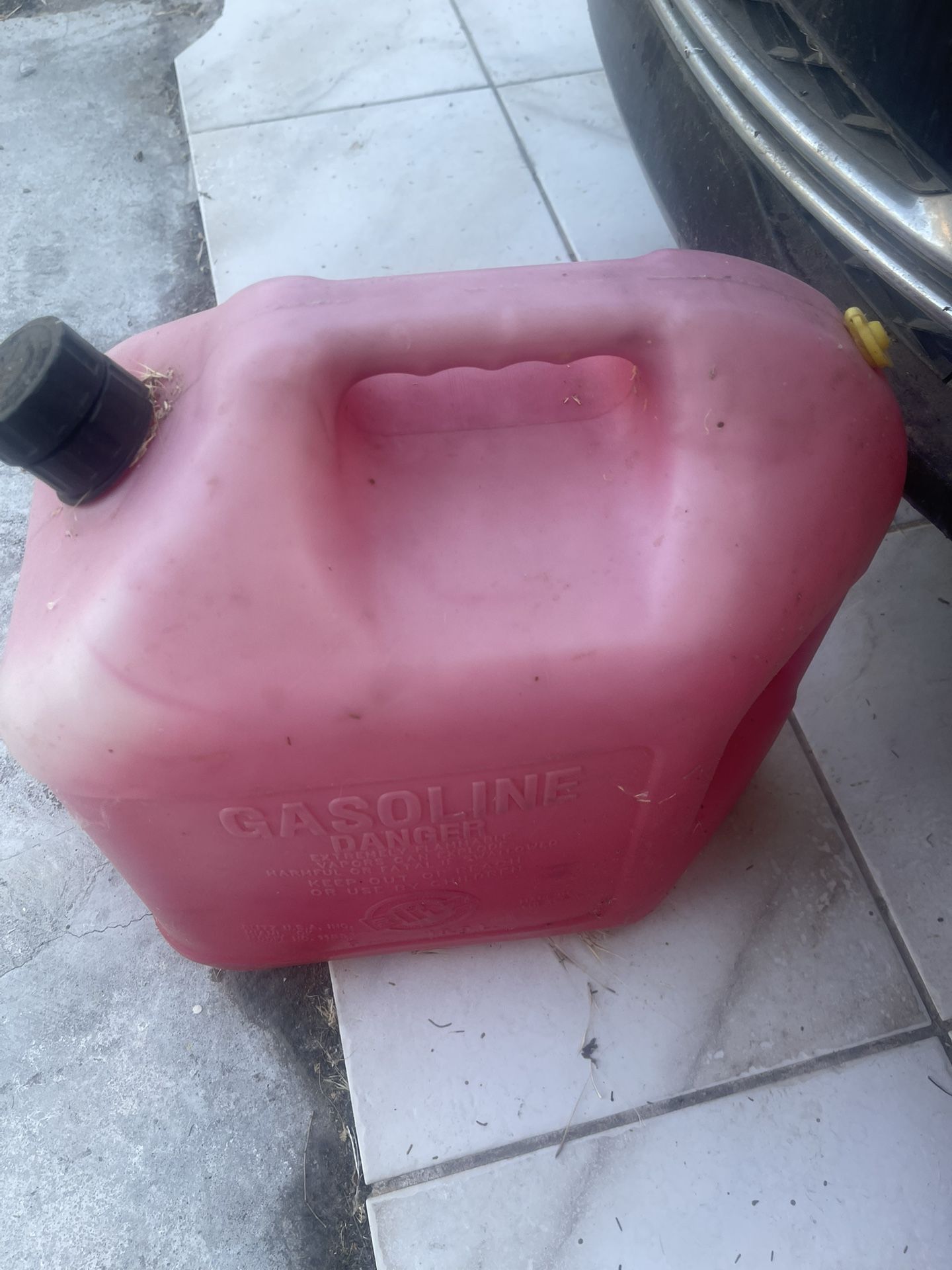 Tank For Gasoline