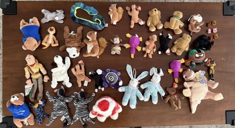Collection Of Beanie Babies
