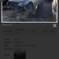 Car Parts Infiniti 