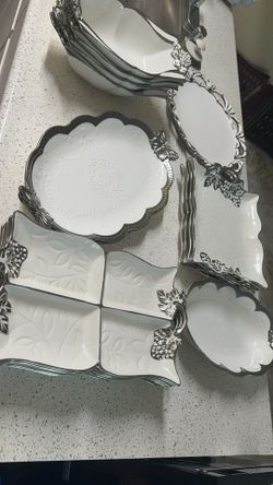 A Set Of 18, Dishes