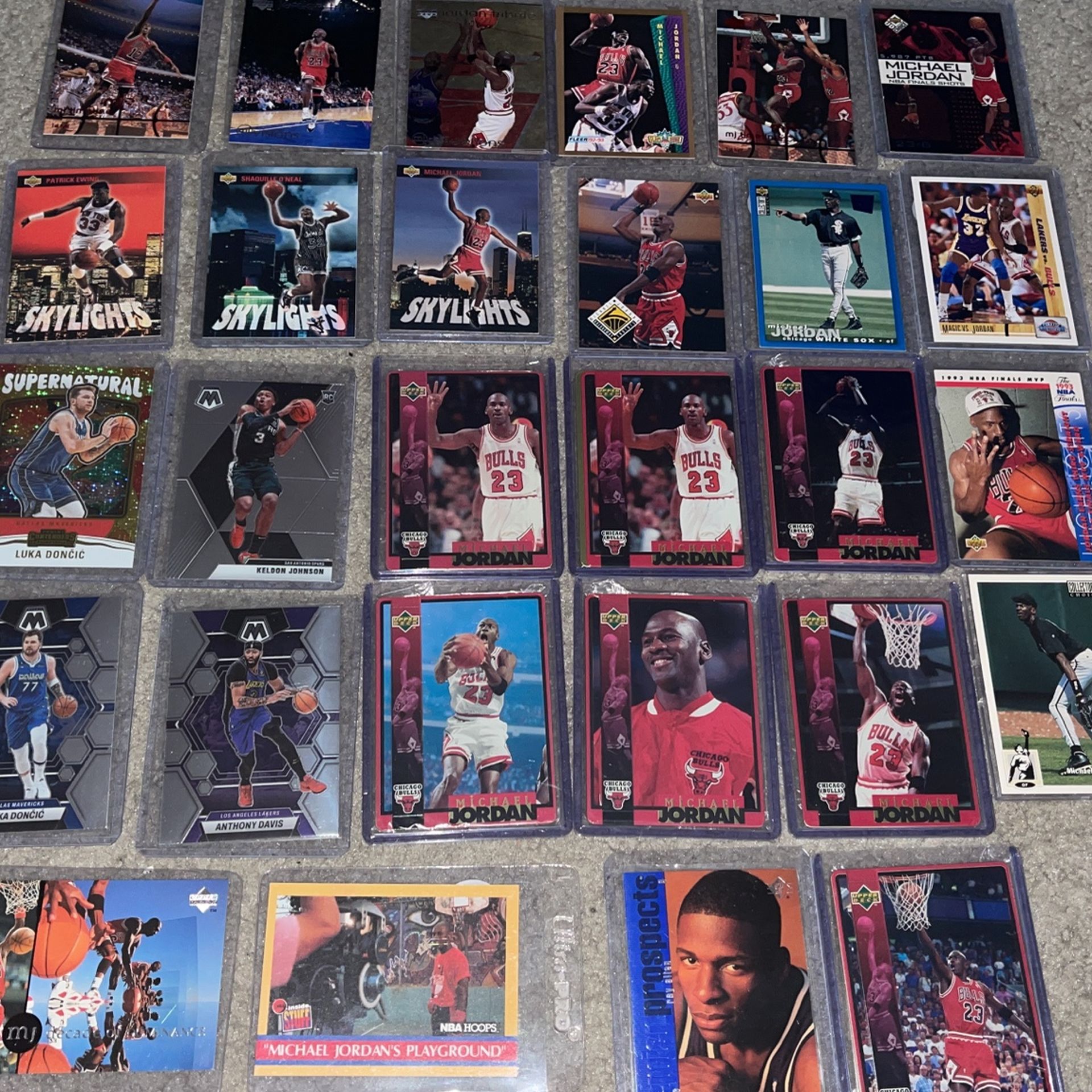 basketball cards / MICHAEL JORDAN