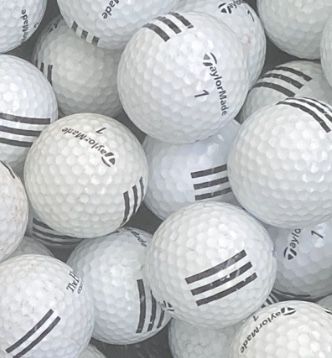 Golf Balls (Count 171) 50 Taylor Made Golf Balls and an Assortment Of Other Golf Balls