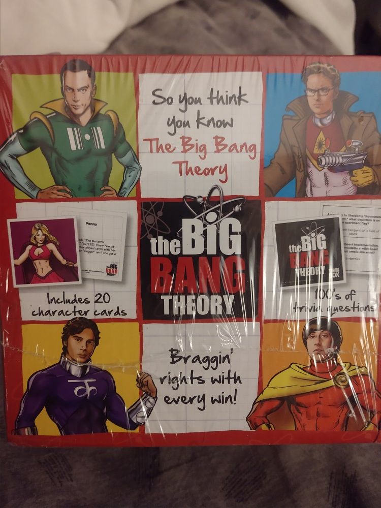 Big Bang theory trivia game