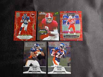 Denver Broncos Football Cards Set of 5 For $10