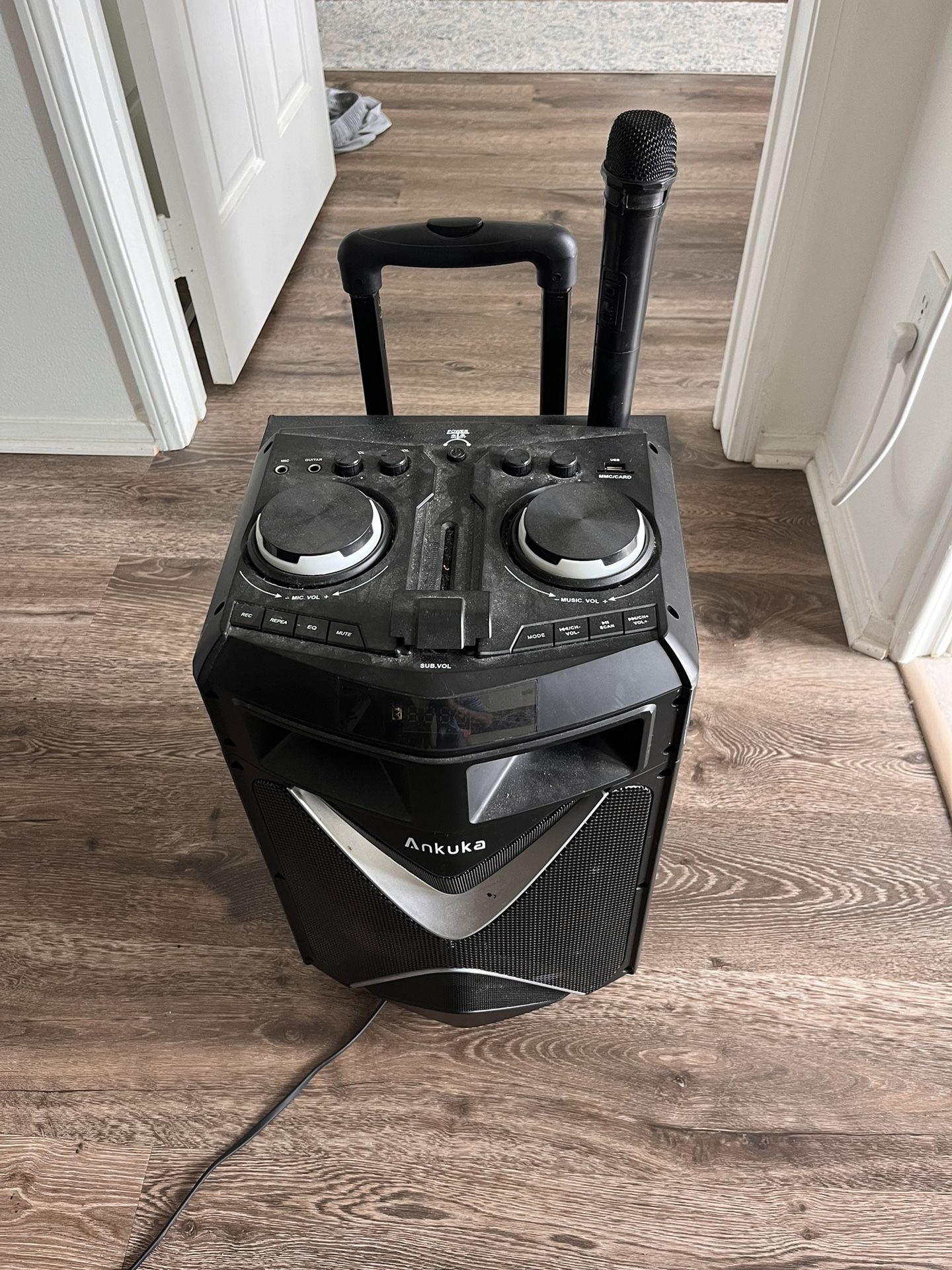 Speaker and Karaoke Machine