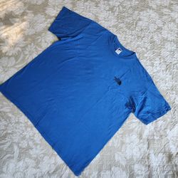 THE NORTH FACE Men's T-Shirt Short Sleeve Cotton size XXL Blue 