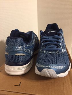 Store Return Asics Gel-Excite 4 T6E8N Running Shoes Black Blue Womens Size   for Sale in Brooklyn, NY - OfferUp