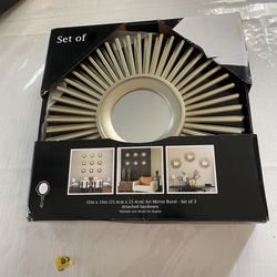 Art Mirrors Set Of 3 - NEW