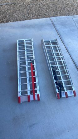Motorcycle ramp, 500lb cap.