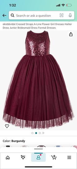 Burgundy Dress Size 4t