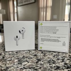 Apple AirPods Pro 4th Gen with Active Noise Cancellation