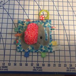 Taggies Crinkle Me Toy, Elephant